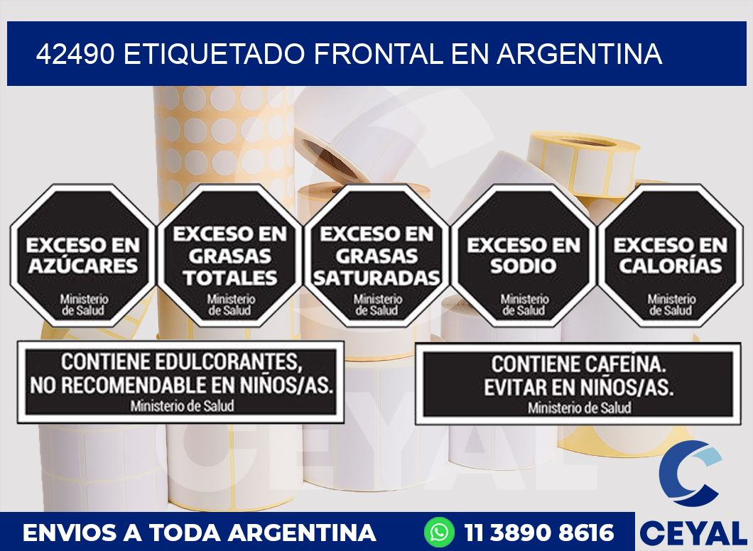 42490 ETIQUETADO FRONTAL EN ARGENTINA