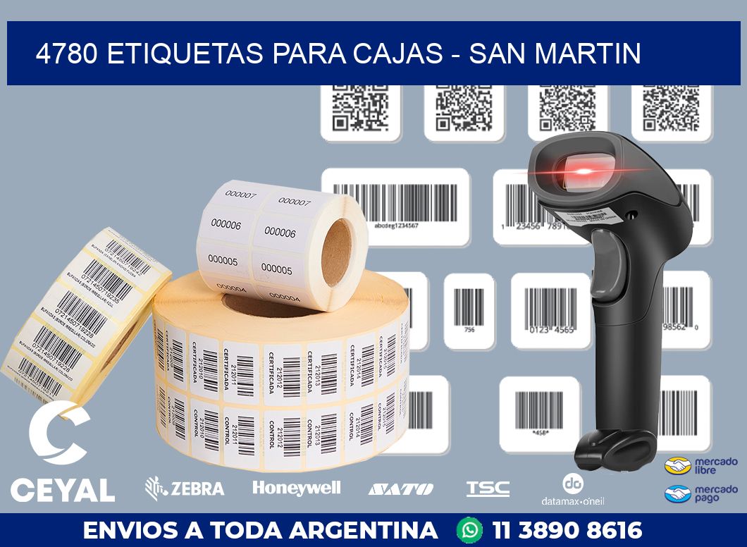4780 ETIQUETAS PARA CAJAS – SAN MARTIN