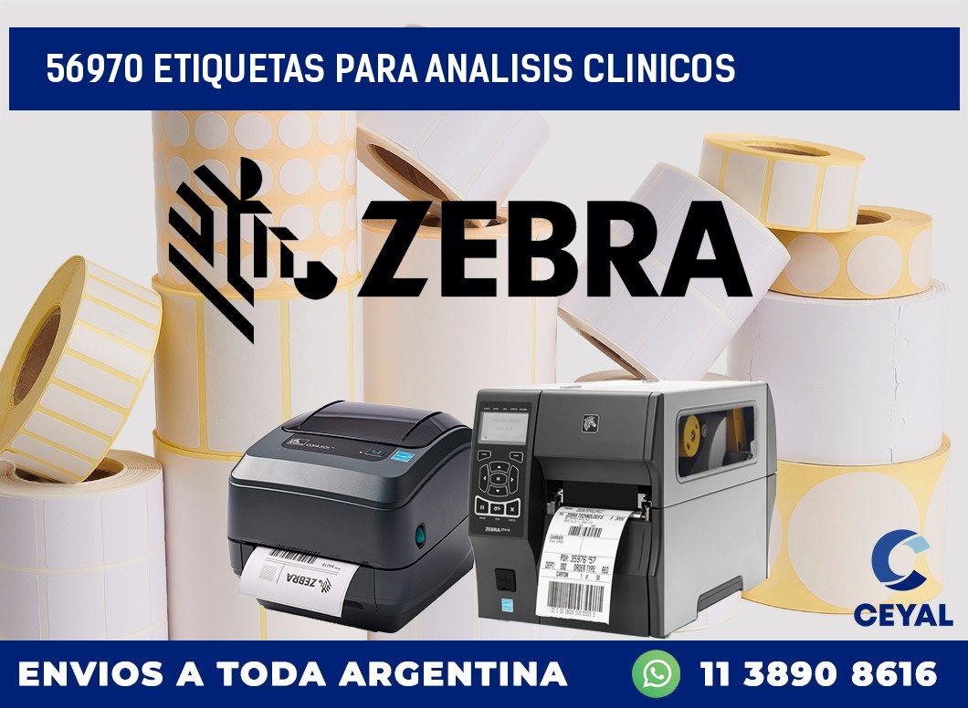 56970 ETIQUETAS PARA ANALISIS CLINICOS