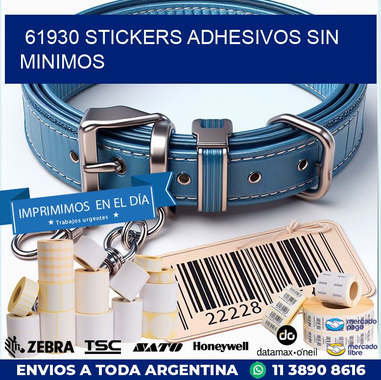 61930 STICKERS ADHESIVOS SIN MINIMOS
