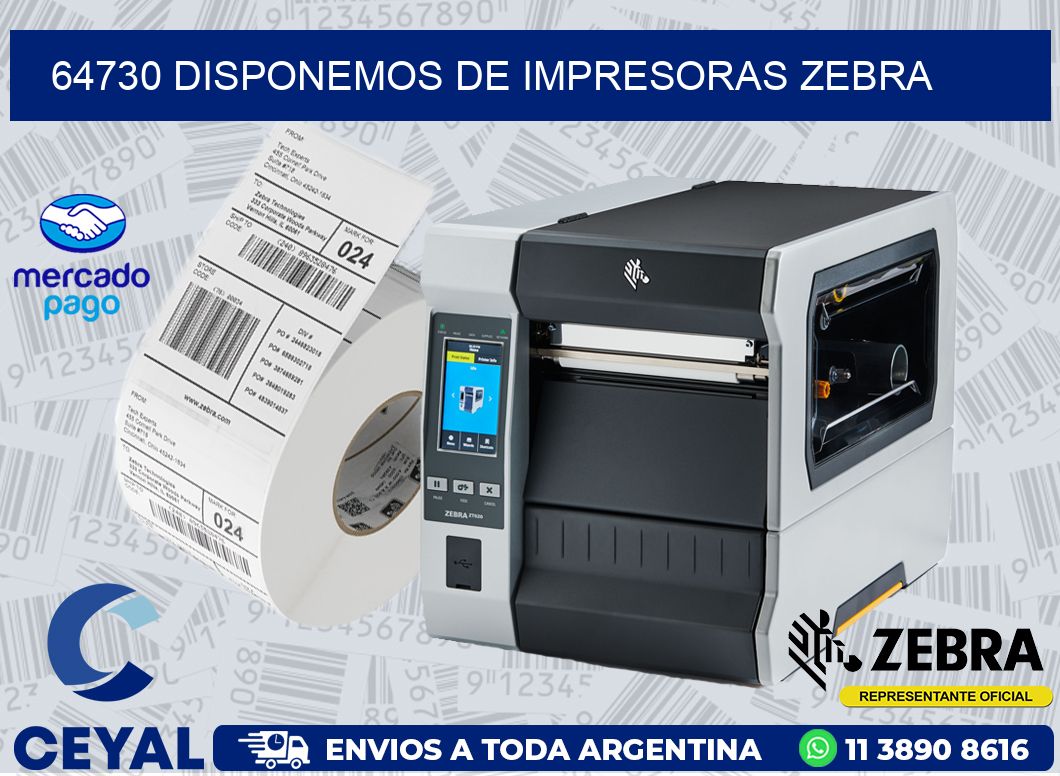 64730 DISPONEMOS DE IMPRESORAS ZEBRA