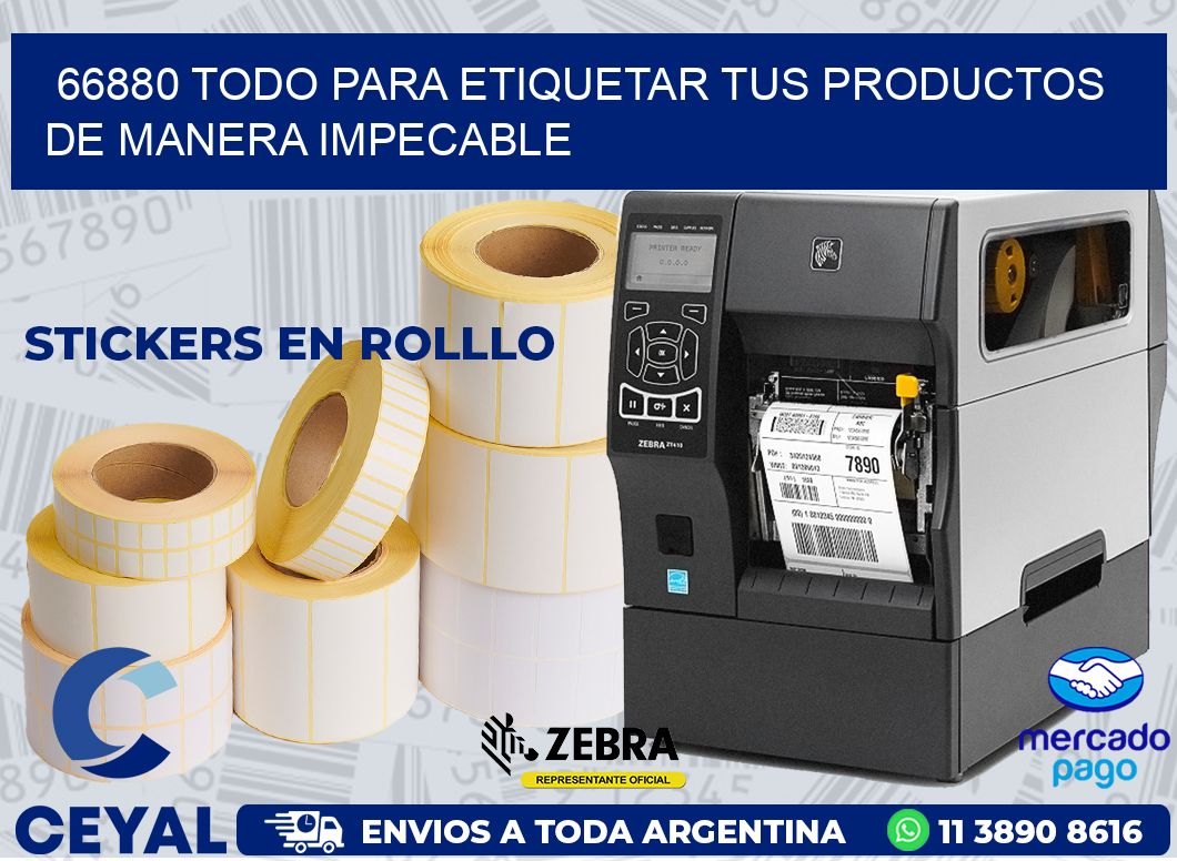66880 TODO PARA ETIQUETAR TUS PRODUCTOS DE MANERA IMPECABLE