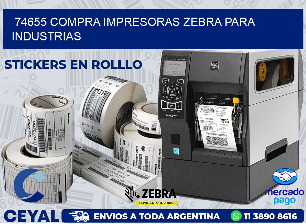 74655 COMPRA IMPRESORAS ZEBRA PARA INDUSTRIAS