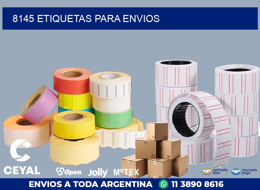 8145 ETIQUETAS PARA ENVIOS