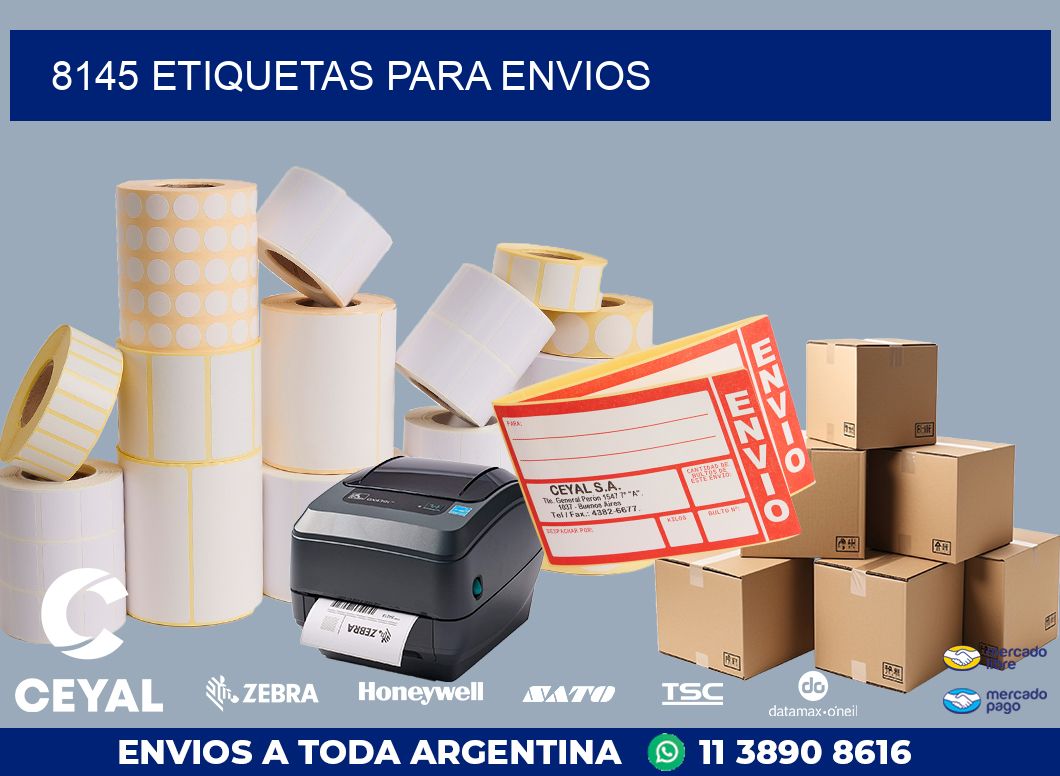 8145 ETIQUETAS PARA ENVIOS