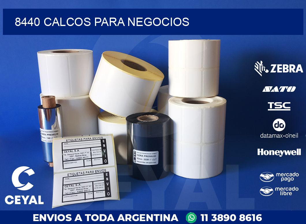 8440 CALCOS PARA NEGOCIOS