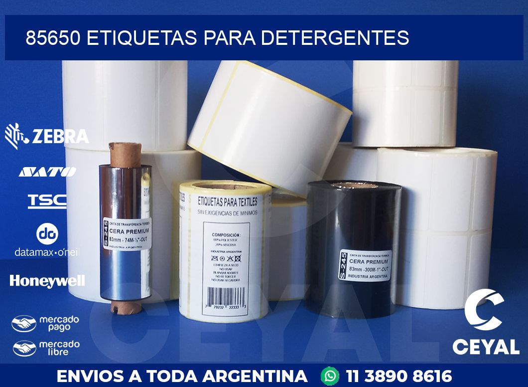 85650 ETIQUETAS PARA DETERGENTES