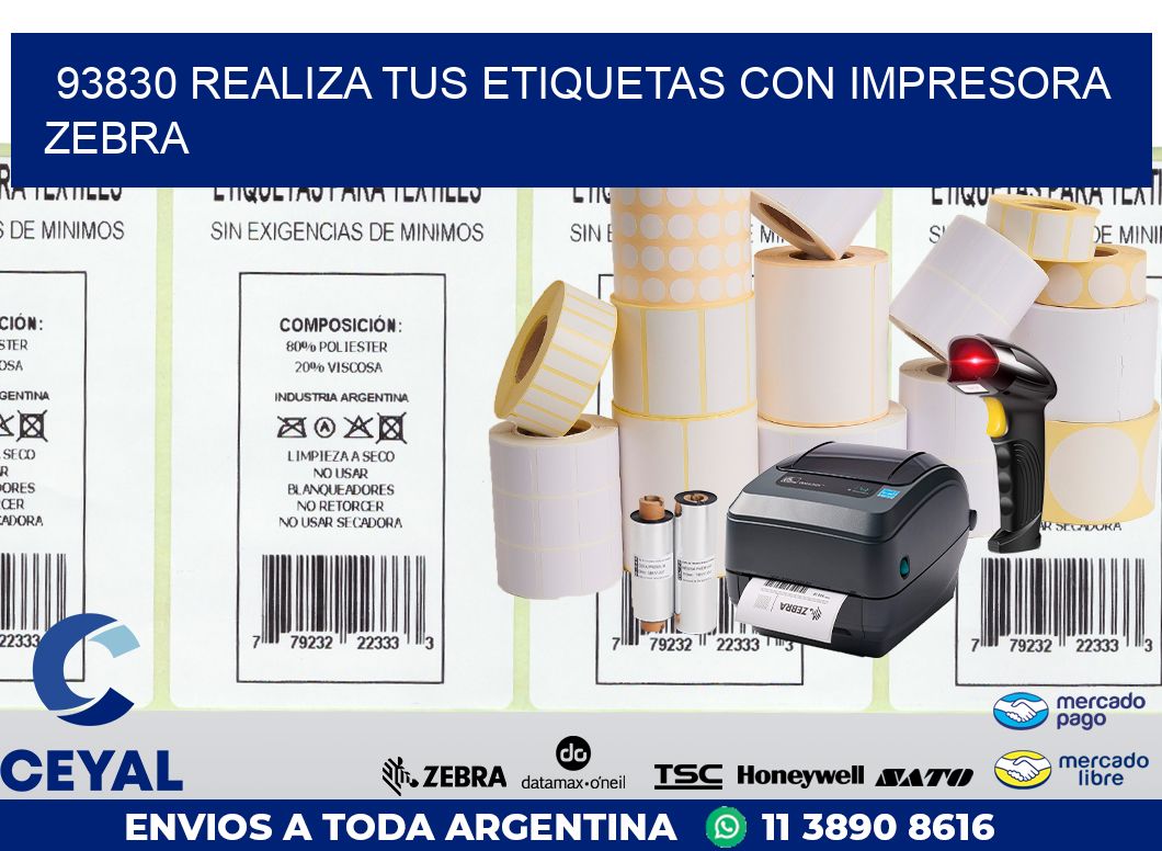 93830 REALIZA TUS ETIQUETAS CON IMPRESORA ZEBRA
