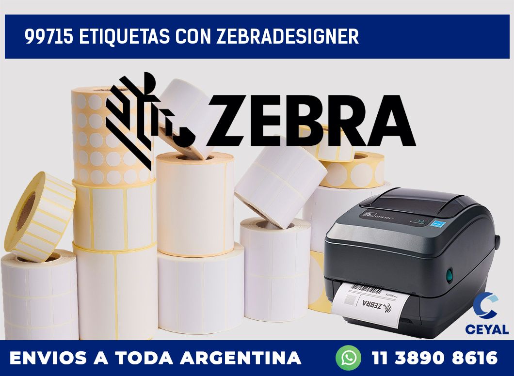 99715 ETIQUETAS CON ZEBRADESIGNER