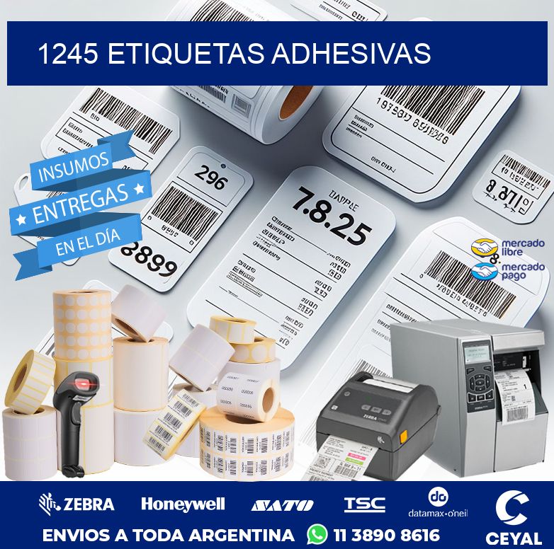 1245 ETIQUETAS ADHESIVAS