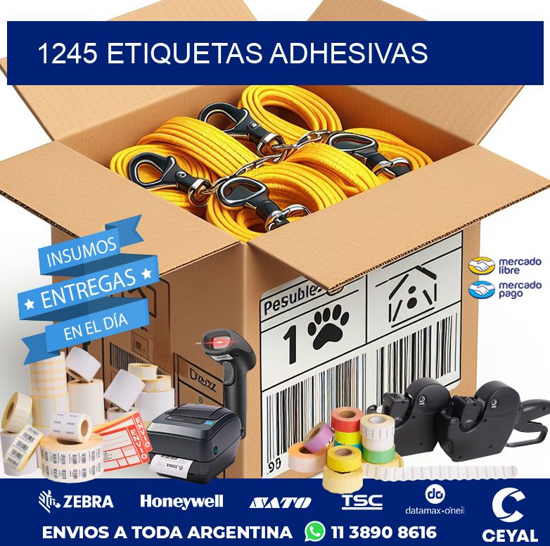 1245 ETIQUETAS ADHESIVAS