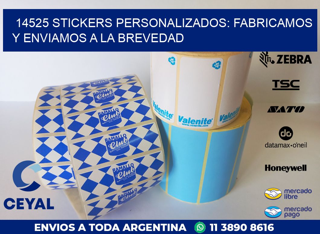 14525 STICKERS PERSONALIZADOS: FABRICAMOS Y ENVIAMOS A LA BREVEDAD
