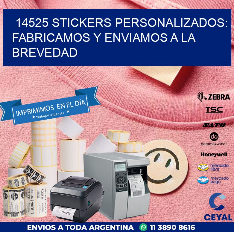 14525 STICKERS PERSONALIZADOS: FABRICAMOS Y ENVIAMOS A LA BREVEDAD