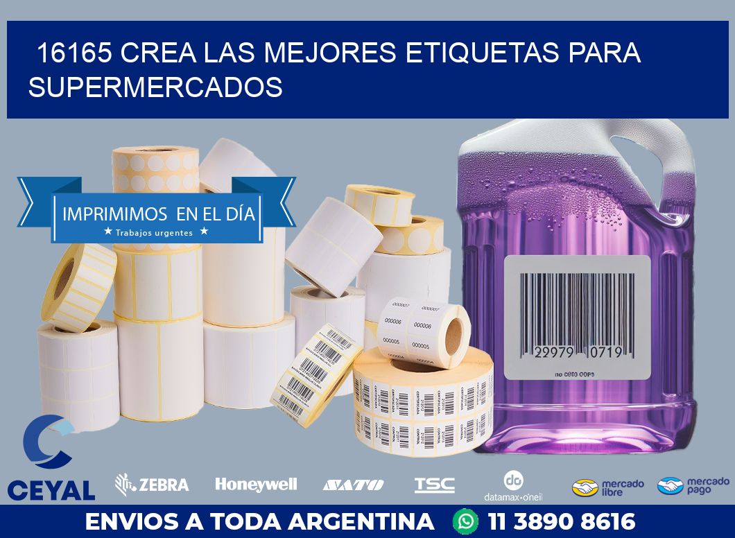 16165 CREA LAS MEJORES ETIQUETAS PARA SUPERMERCADOS