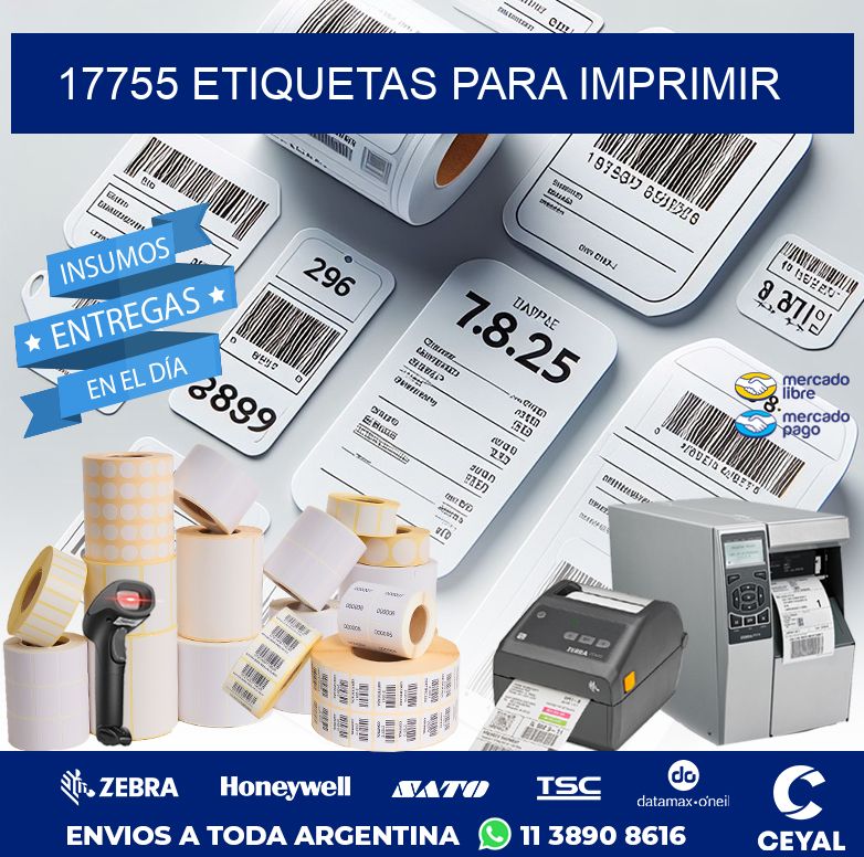 17755 ETIQUETAS PARA IMPRIMIR