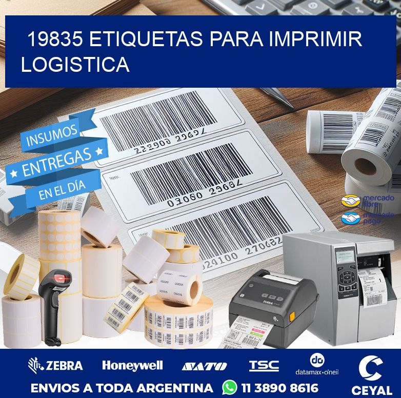 19835 ETIQUETAS PARA IMPRIMIR LOGISTICA