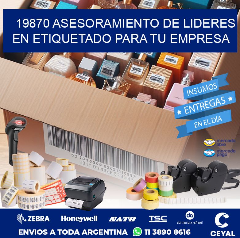 19870 ASESORAMIENTO DE LIDERES EN ETIQUETADO PARA TU EMPRESA