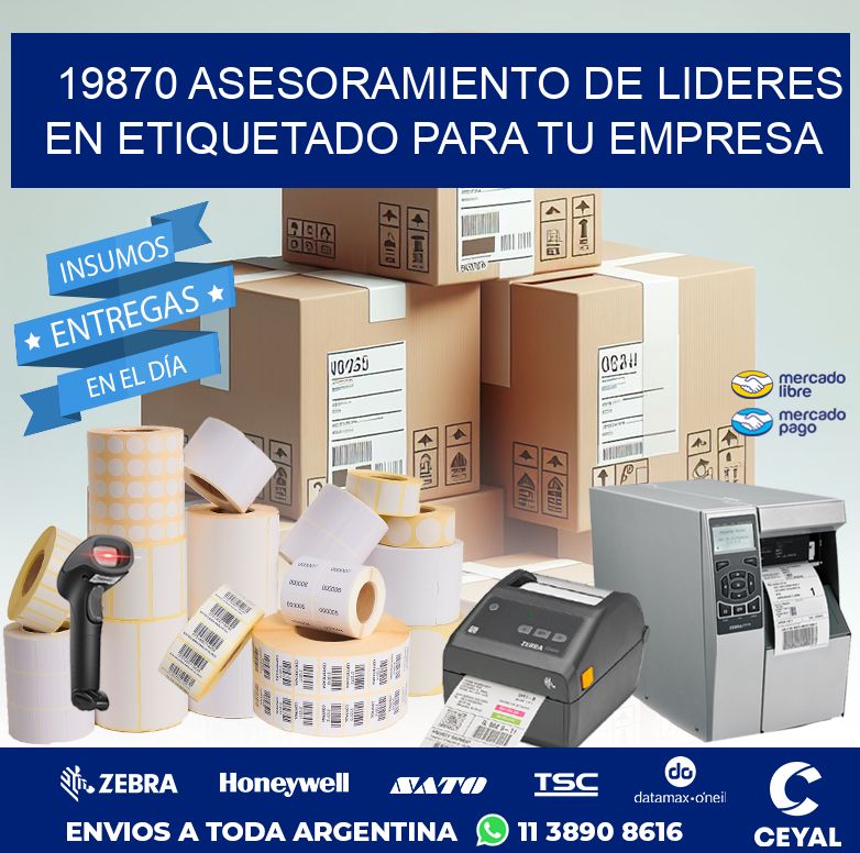 19870 ASESORAMIENTO DE LIDERES EN ETIQUETADO PARA TU EMPRESA