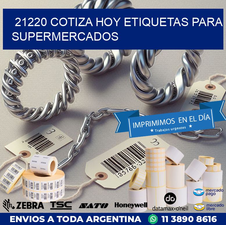 21220 COTIZA HOY ETIQUETAS PARA SUPERMERCADOS