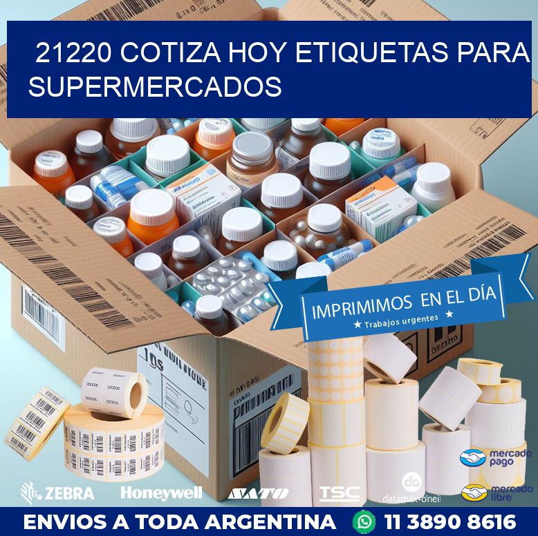 21220 COTIZA HOY ETIQUETAS PARA SUPERMERCADOS