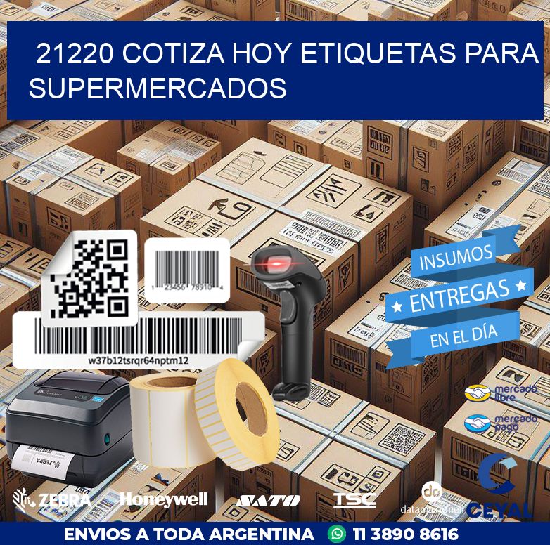 21220 COTIZA HOY ETIQUETAS PARA SUPERMERCADOS