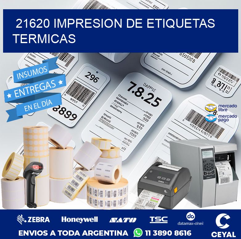 21620 IMPRESION DE ETIQUETAS TERMICAS