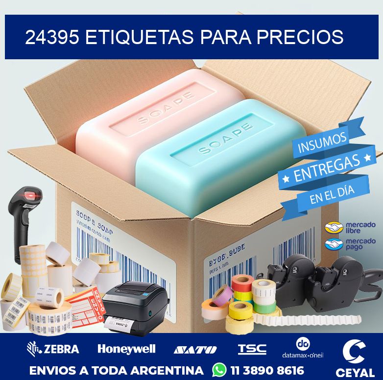 24395 ETIQUETAS PARA PRECIOS