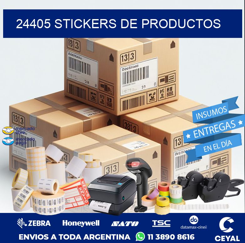 24405 STICKERS DE PRODUCTOS