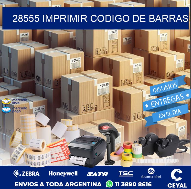 28555 IMPRIMIR CODIGO DE BARRAS