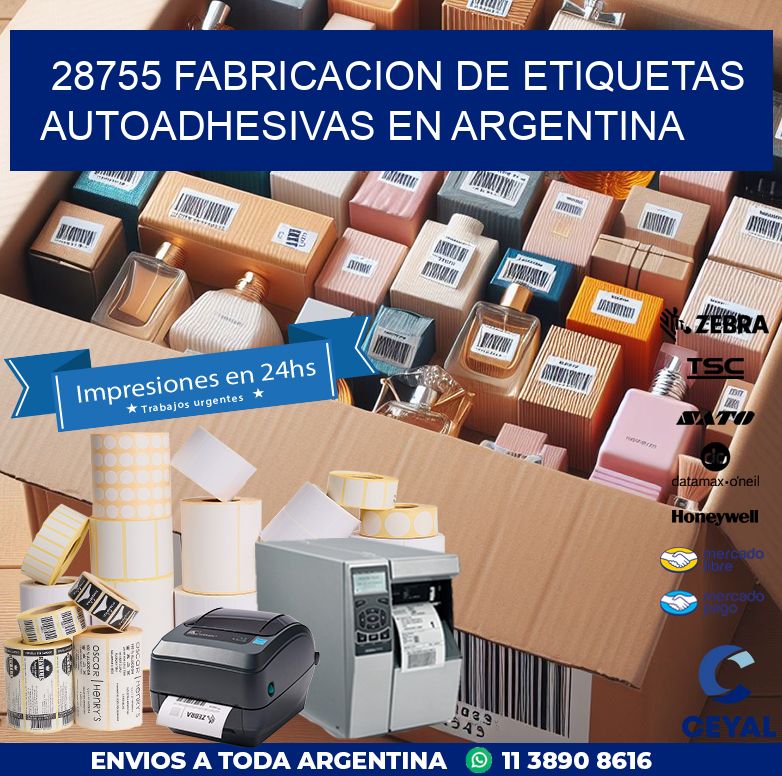28755 FABRICACION DE ETIQUETAS AUTOADHESIVAS EN ARGENTINA