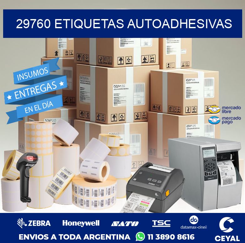 29760 ETIQUETAS AUTOADHESIVAS