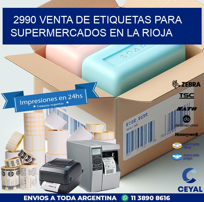2990 VENTA DE ETIQUETAS PARA SUPERMERCADOS EN LA RIOJA