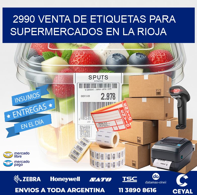 2990 VENTA DE ETIQUETAS PARA SUPERMERCADOS EN LA RIOJA