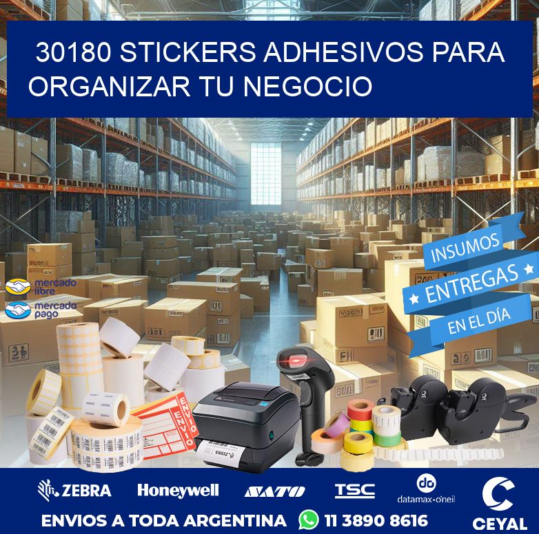 30180 STICKERS ADHESIVOS PARA ORGANIZAR TU NEGOCIO
