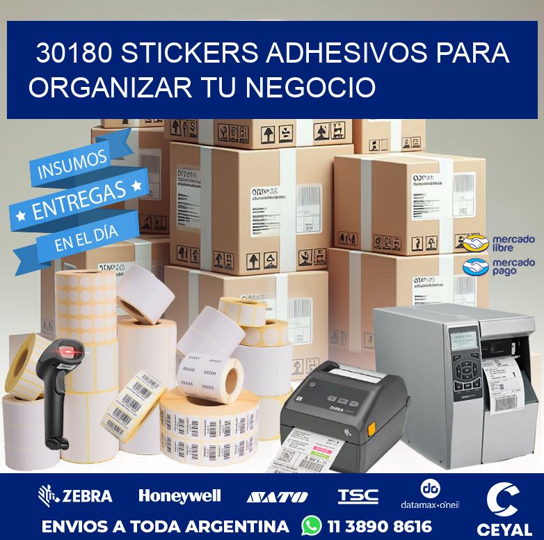 30180 STICKERS ADHESIVOS PARA ORGANIZAR TU NEGOCIO