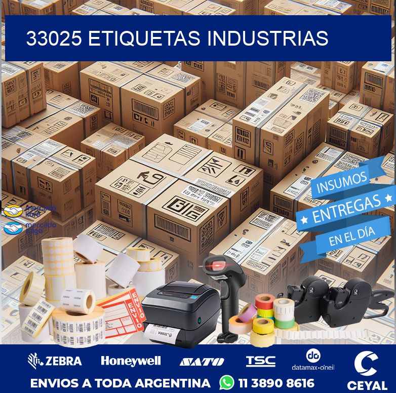 33025 ETIQUETAS INDUSTRIAS