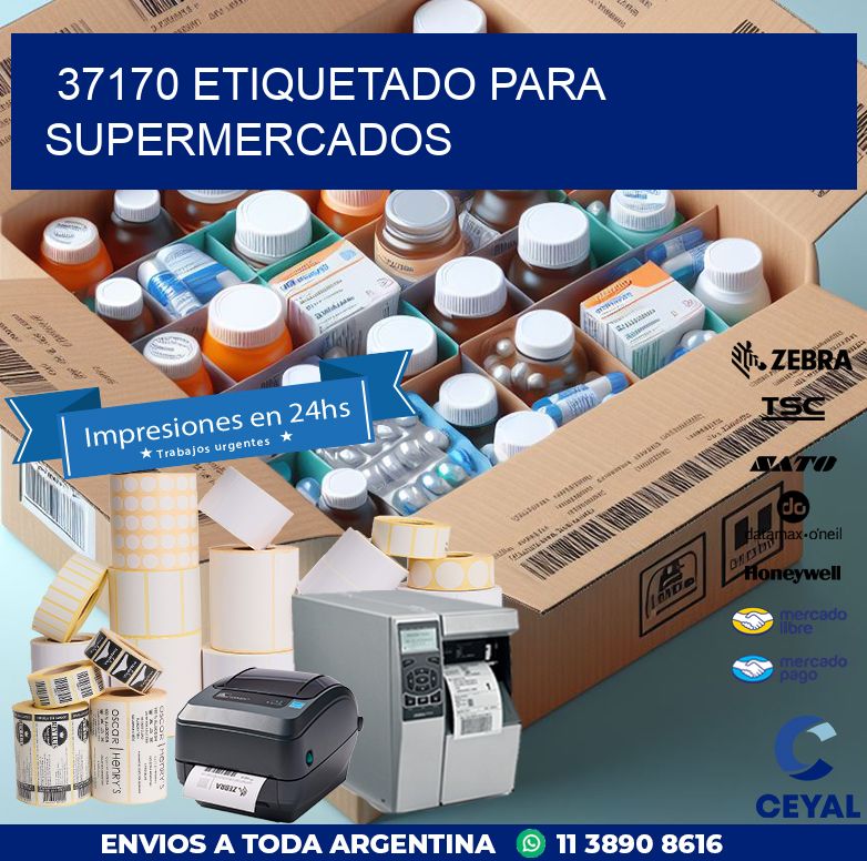 37170 ETIQUETADO PARA SUPERMERCADOS