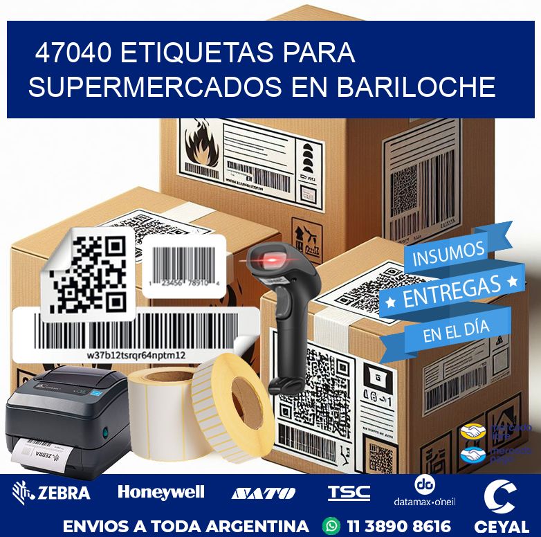 47040 ETIQUETAS PARA SUPERMERCADOS EN BARILOCHE