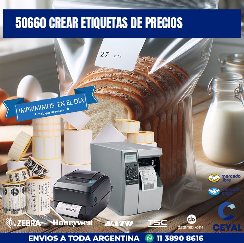 50660 CREAR ETIQUETAS DE PRECIOS