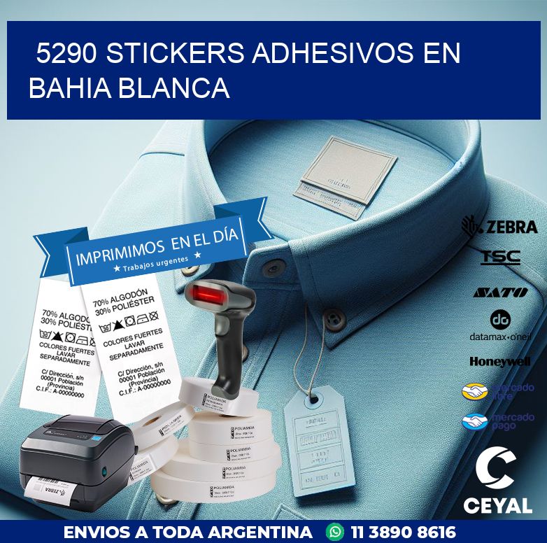 5290 STICKERS ADHESIVOS EN BAHIA BLANCA