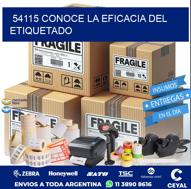 54115 CONOCE LA EFICACIA DEL ETIQUETADO