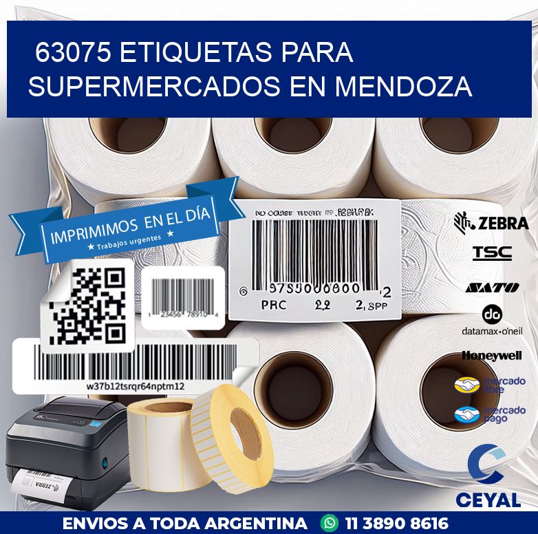 63075 ETIQUETAS PARA SUPERMERCADOS EN MENDOZA