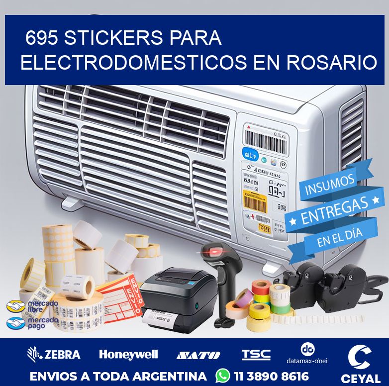 695 STICKERS PARA ELECTRODOMESTICOS EN ROSARIO