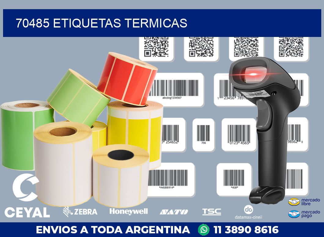 70485 ETIQUETAS TERMICAS
