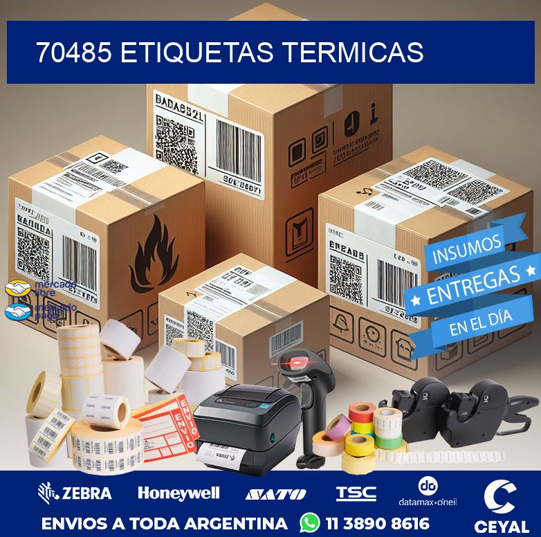70485 ETIQUETAS TERMICAS
