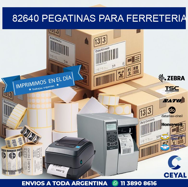 82640 PEGATINAS PARA FERRETERIA