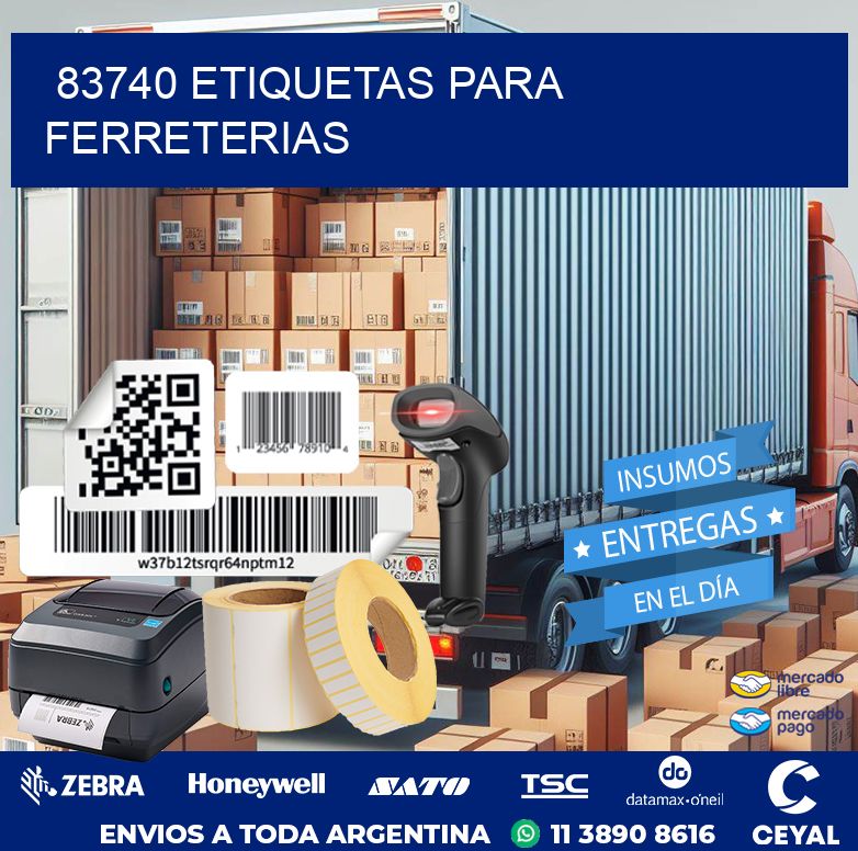 83740 ETIQUETAS PARA FERRETERIAS