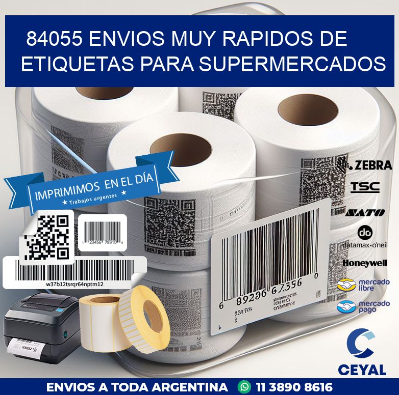 84055 ENVIOS MUY RAPIDOS DE ETIQUETAS PARA SUPERMERCADOS
