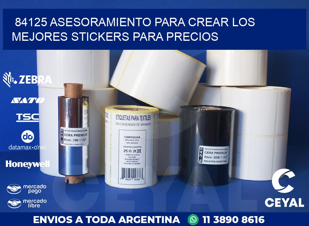 84125 ASESORAMIENTO PARA CREAR LOS MEJORES STICKERS PARA PRECIOS