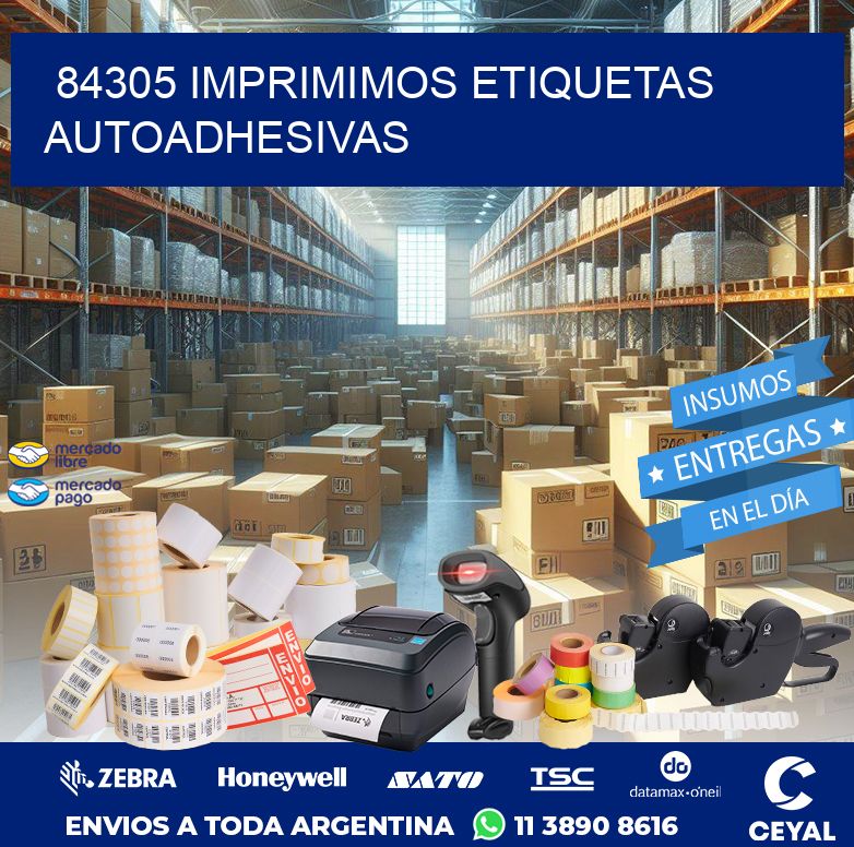 84305 IMPRIMIMOS ETIQUETAS AUTOADHESIVAS